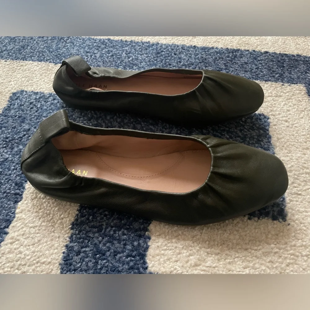 Cole Haan Wayfarer Ballet Flats, Dark Green 9